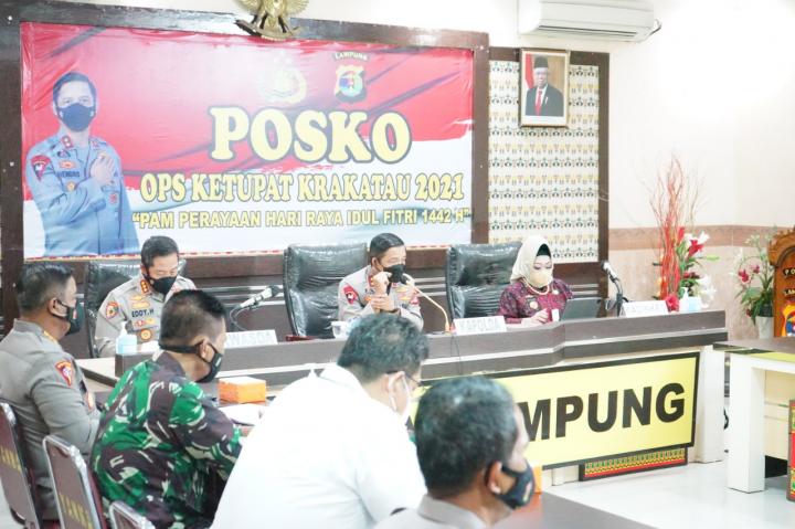 Rakor Arus Balik Idul Fitri, Kapolda: Minimalisir Segala Bentuk Penyimpangan Petugas Pos Penyekatan